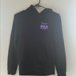 Gold over America Simone Biles Black Hoodie
